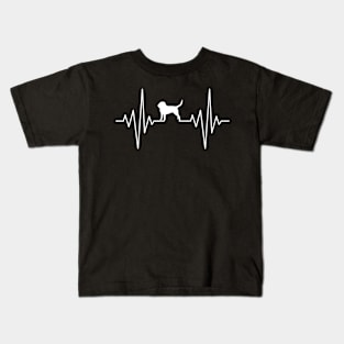 My Heart Sleeps For Biegel Design Kids T-Shirt